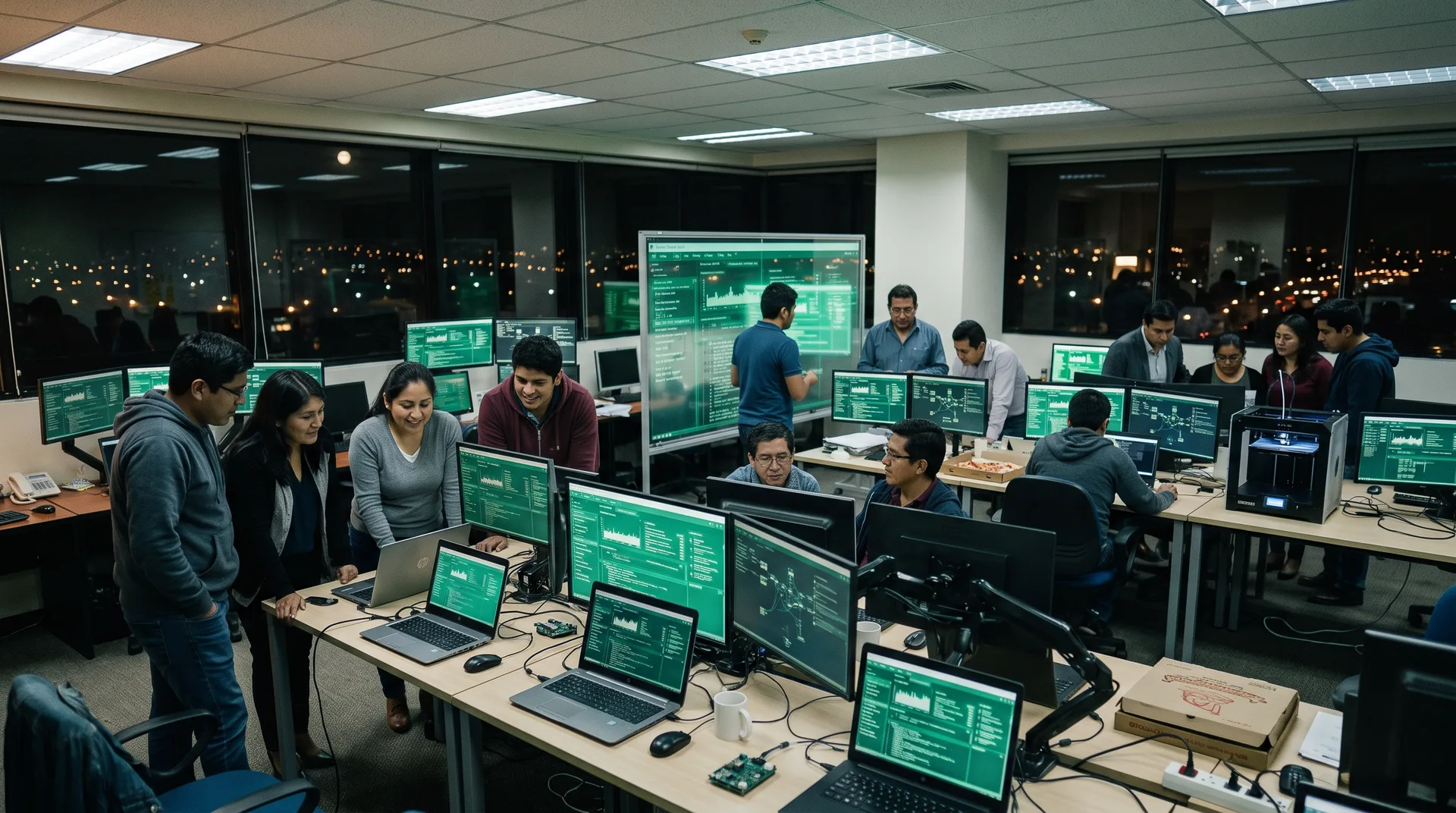 El laboratorio — La empresa entera opera como un laboratorio vivo de innovación.